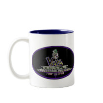 WUT YOU LOOKIN AT?  Vingonline Mascot hotrods neon Mug
