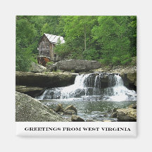 WVA GREETINGS FRIDGE MAGNET