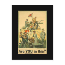 WW1 Collectors Card 1914 AUSTRALIA PROPAGANDA Post Card