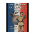WW1 Collectors Card 1914 CANADA PROPAGANDA postcards