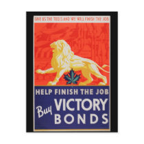 WW1 Collectors Card 1914 CANADA PROPAGANDA Postcards