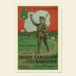 "WW1 Irish Canadian Rangers" posters