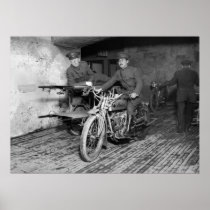 WW1 Motorcycle Ambulance Posters