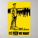 WW1 Recruiting Poster posters