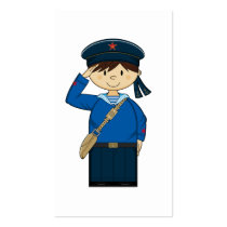WW2 Russian Sailor Bookmark Business Cards