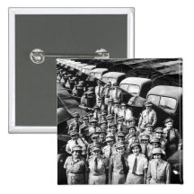 WW2 Truck Ladies, 1940s Buttons