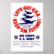 WW2 US Air Corps Print