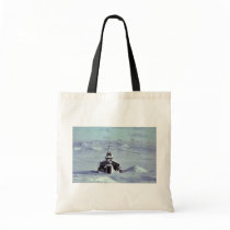 WW II Church in Winter on Amchitka Island Tote Bag