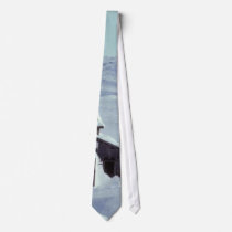 WW II Church in Winter on Amchitka Island Neckwear