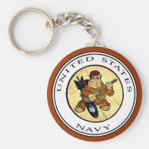 ww ii Patch Key Chains