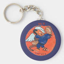 WW II  PATCH KEY CHAINS