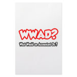 WWAD...What Would an Accountant Do? stationery