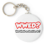 WWED...What Would an Electrician Do? keychains