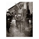 WWI English Pilot, French Orphans Post Cards