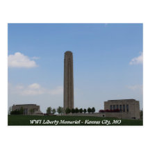 WWI Liberty Memorial Postcard