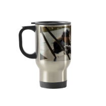 WWI Pilot Figure Mug