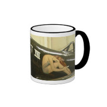 WWII Aircraft Art Mug