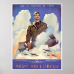 WWII Army Airforces Enlistment Poster