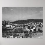 WWII Atomic Bomb Photo Of Hiroshima Print