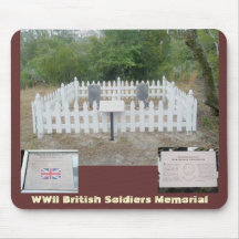 WWII British Graves OBX Mousepad