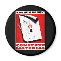 Wwii Conserve Magnets