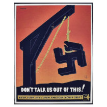 Wwii Dont Talk5 Flyer Design