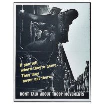 Wwii Dont Talk7 Full Color Flyer