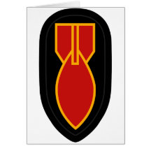 WWII EOD GREETING CARD