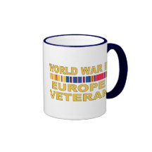 WWII Europe Veteran Mug