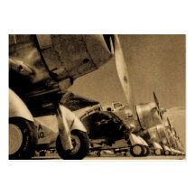 WWII Fighter Planes -Douglas SBD Dauntlesses Business Card Templates