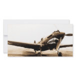 WWII Flying Tigers Curtiss P-40 Fighter Plane photo cards