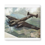WWII German Bf-110 in Flight