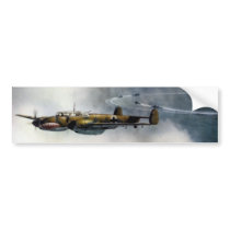 WWII German ME-110 over the North Sea