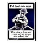 Wwii Joe Louis Postcards