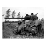WWII KIA British Firefly Tank, Holland Postcard