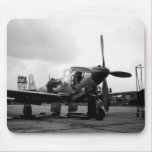 WWII Kingcobra Fighter Aircraft Mouse Pads