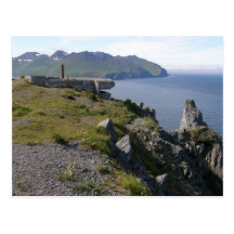 WWII Lookout Bunker at Fort Swatzka Post Card