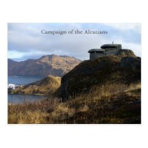 WWII Lookout Bunker, Unalaska Island Postcards