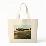 WWII Low Flying German ME-110 Tote Bag