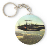 WWII Low Flying German ME-110 Key Chains