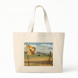 WWII Luftwaffe Airbase + German ME-109 Canvas Bags