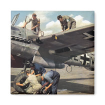 WWII Luftwaffe Ground Crew + ME-110