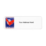 WWII Marine Corps Poster Return Address Labels