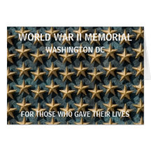 WWII Memorial - Washington DC Cards