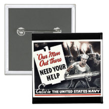 Wwii Navy Recruit Pin