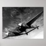 WWII P38 Lightning Poster