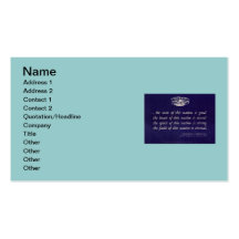 WWII Patriotic Poster Business Card