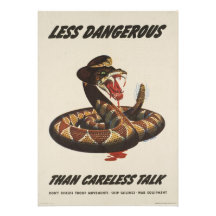 WWII Patriotic Poster Invitation