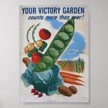 WWII Patriotic Poster / War Effort