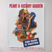 WWII Patriotic Poster / War Effort